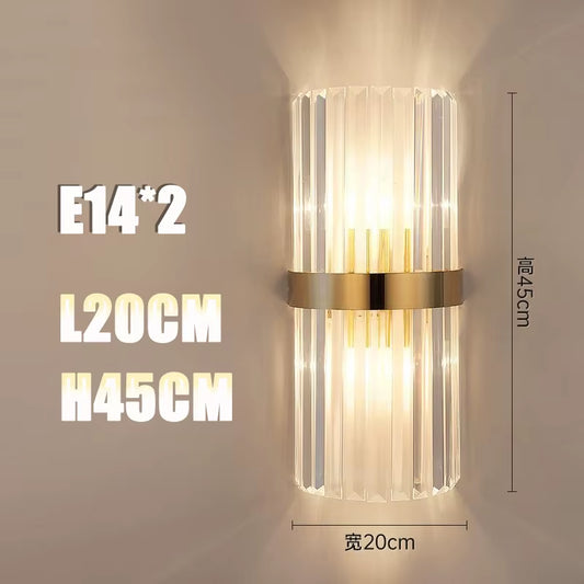 Modern Crystal Chandelier Living Room Ceiling Chandeliers Villa Loft Golden Lustre Lighting Home Decor Hanging Ceiling Lights