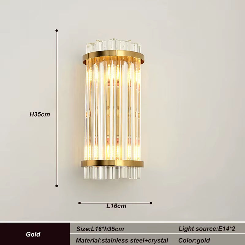 Modern Crystal Chandelier Living Room Ceiling Chandeliers Villa Loft Golden Lustre Lighting Home Decor Hanging Ceiling Lights