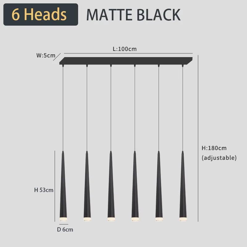 Stair Chandelier Simple Modern Atmosphere Duplex Apartment Building the Bedroom the Nordic Restaurant Loft Rotati Long Droplight